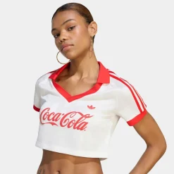 Adidas Coca-Cola Cropped Jersey