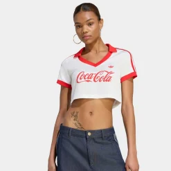 Adidas Coca-Cola Cropped Jersey