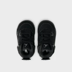 Air Jordan 4 Retro "Black Cat" Kleinkinder