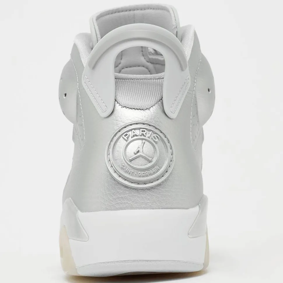 Air Jordan 6 Retro x Paris Saint-Germain "Metallic Silver"