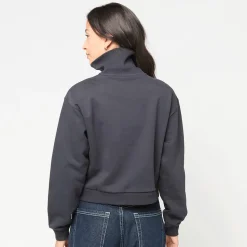 Athletics Premium Logo Oversized Half Zip