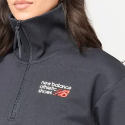 Athletics Premium Logo Oversized Half Zip