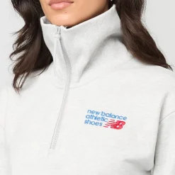 Athletics Premium Logo Oversized Half Zip
