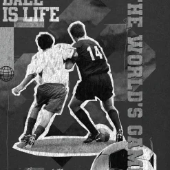 Ball Is Life Vintage Oversize Tee