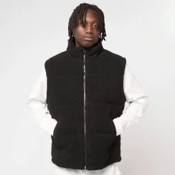 Basic Teddy Puffer Vest