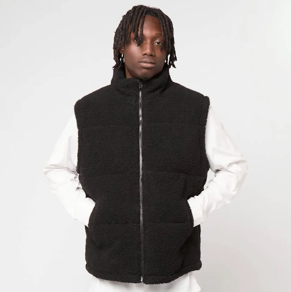 Basic Teddy Puffer Vest