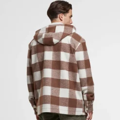 Big Check Jacket With Hood
