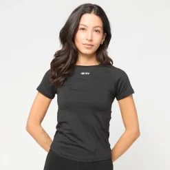 Black Soft Basic Short Sleeve
