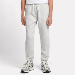 Boys Brush Back Small Logo Joggers
