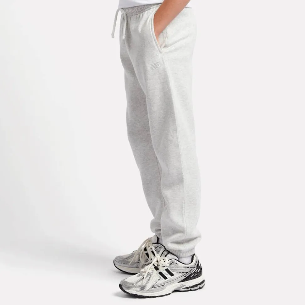 Boys Brush Back Small Logo Joggers