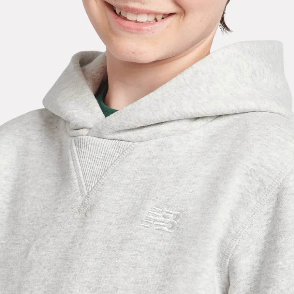 Boys French Terry Small Logo Hoodie