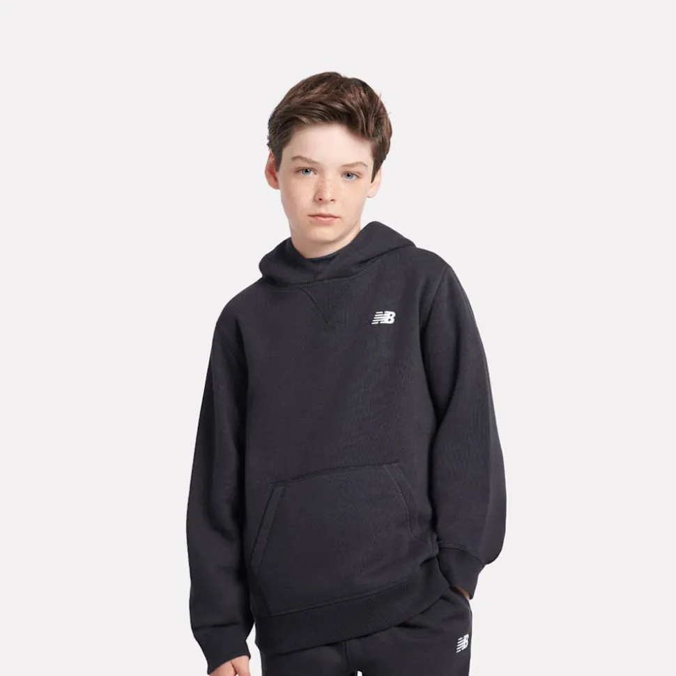 Boys French Terry Small Logo Hoodie