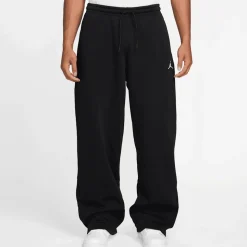 Brooklyn Fleece Oversized Open-Hem Pants