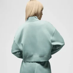 Brooklyn Fleece Quarter-Zip Top