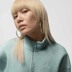 Brooklyn Fleece Quarter-Zip Top