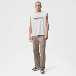 Brooklyn Graphic Sleeveless Muscle Top