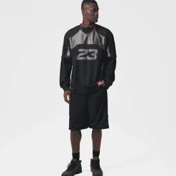 Brooklyn Mesh Cat Scratch Shorts