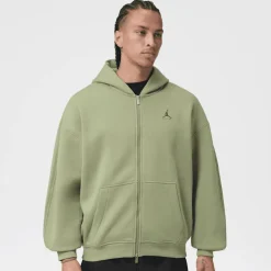 Brooklyn Oversized Fleece Full Zip Basketball