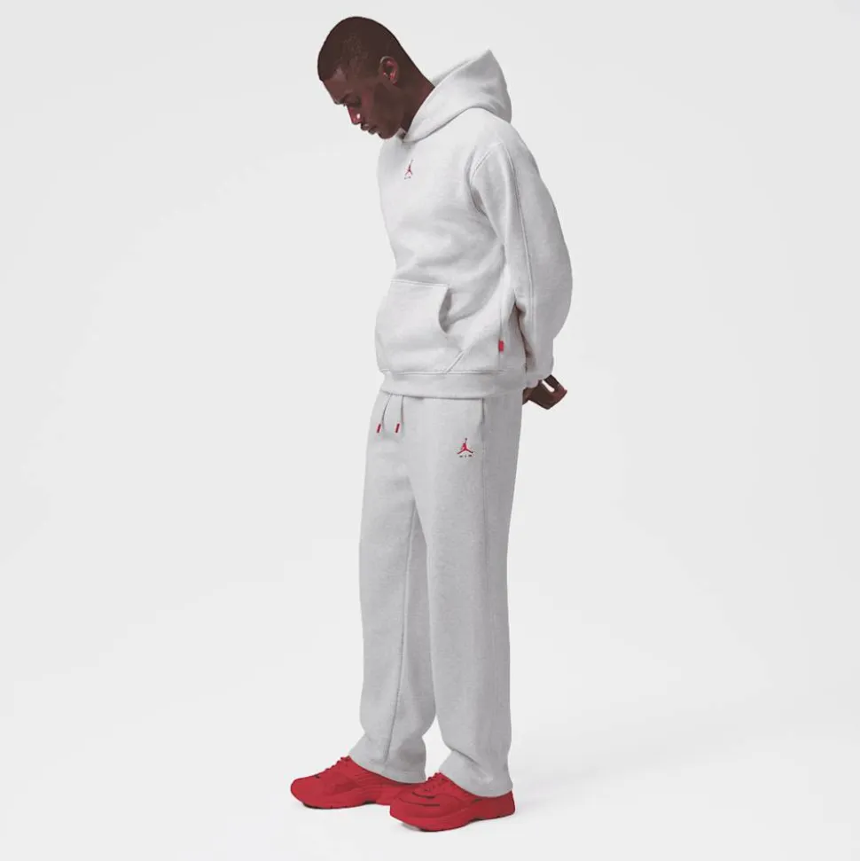 Brooklyn Statement Fleece Open Hem Pant