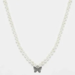 925 Butterfly Pearl Chain