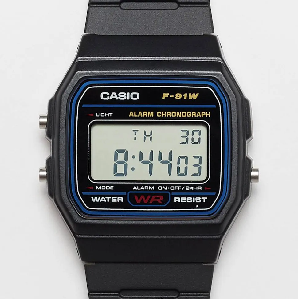 Casio Watch F-91W-1YEG