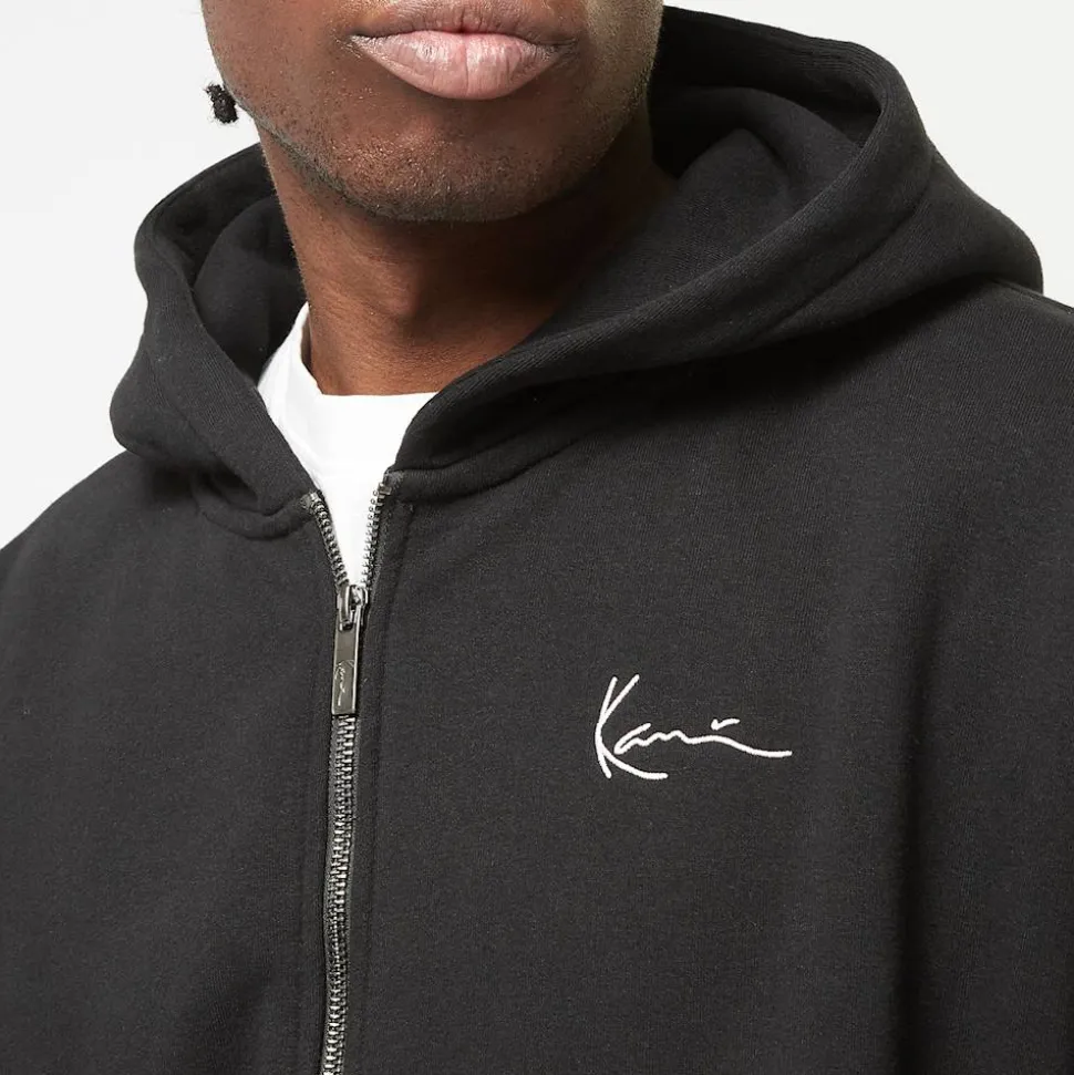 Chest Signature Essential Oversized Zip Hoodie