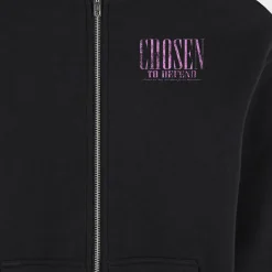Chosen To Defent Fluffy Zip Hoody