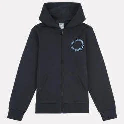 Circular Logo Full Zip Hoodie
