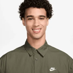 Club Shortsleeve Button Oversize Shirt