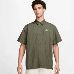 Club Shortsleeve Button Oversize Shirt