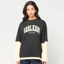College Oversized Layered Longsleeve