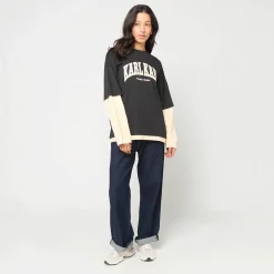 College Oversized Layered Longsleeve