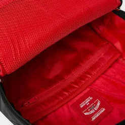 Cream Check Side Drip Backpack