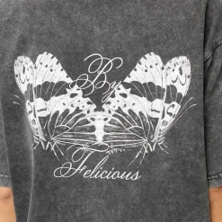 Cropped destroyed Tee