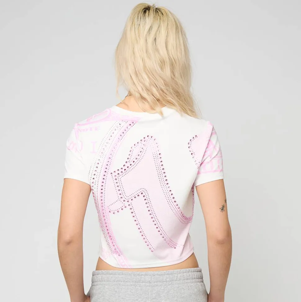 Crystal Short Sleeve Baby Tee