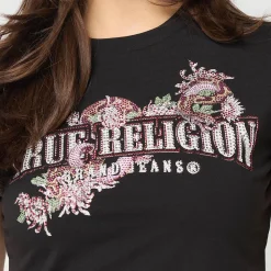 Crystal Snake Shortsleeve Baby Tee