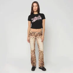 Crystal Snake Shortsleeve Baby Tee