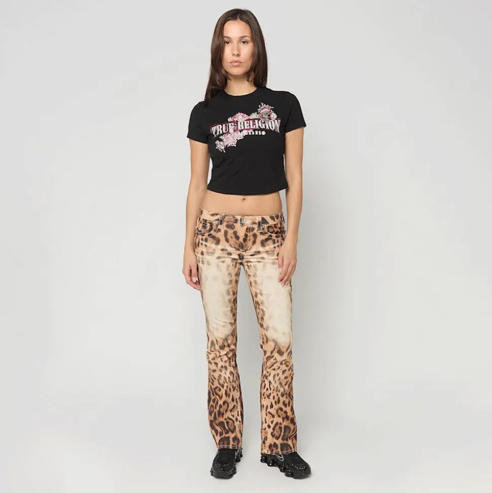 Crystal Snake Shortsleeve Baby Tee