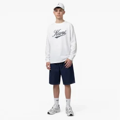 Cursive Varsity Longsleeve Junior
