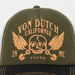 Distressed Trucker Cap California