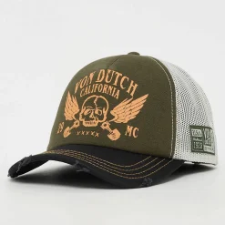 Distressed Trucker Cap California