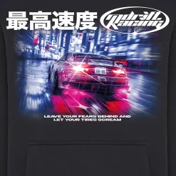 Drift Racing Fluffy Hoody