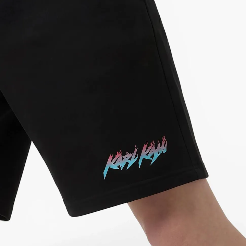Flames Sweat Shorts Junior