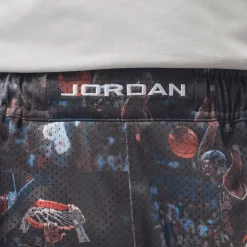 Flight Printed Cat Scratch Shorts