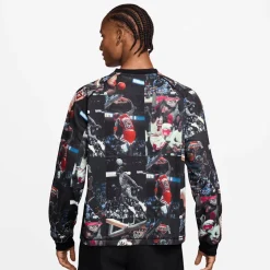 Flight Printed Long-Sleeve Jersey