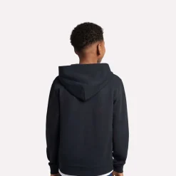 French Terry Small Logo Full Zip Hoodie