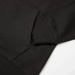 French Terry Stacked Logo Hoodie