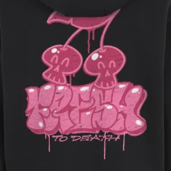 Fresh to Death Cherries Fluffy Zip Hoody