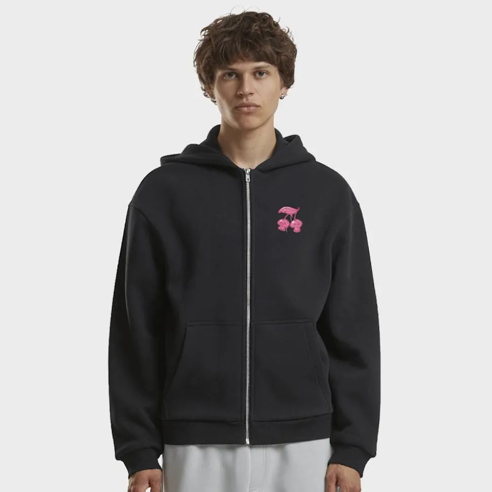 Fresh to Death Cherries Fluffy Zip Hoody