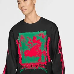 Graphic Fleece Crew-Neck Sweatshirt